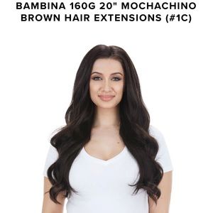 Bellami hair extensions. Hugh quality, 20 inch volume extensions, very thick.